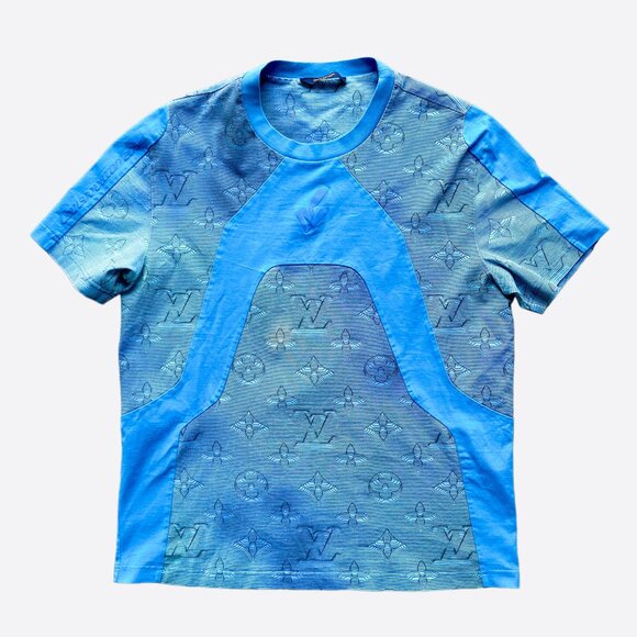 Louis Vuitton Blue 2054 Monogram T-Shirt - Picture 1 of 8